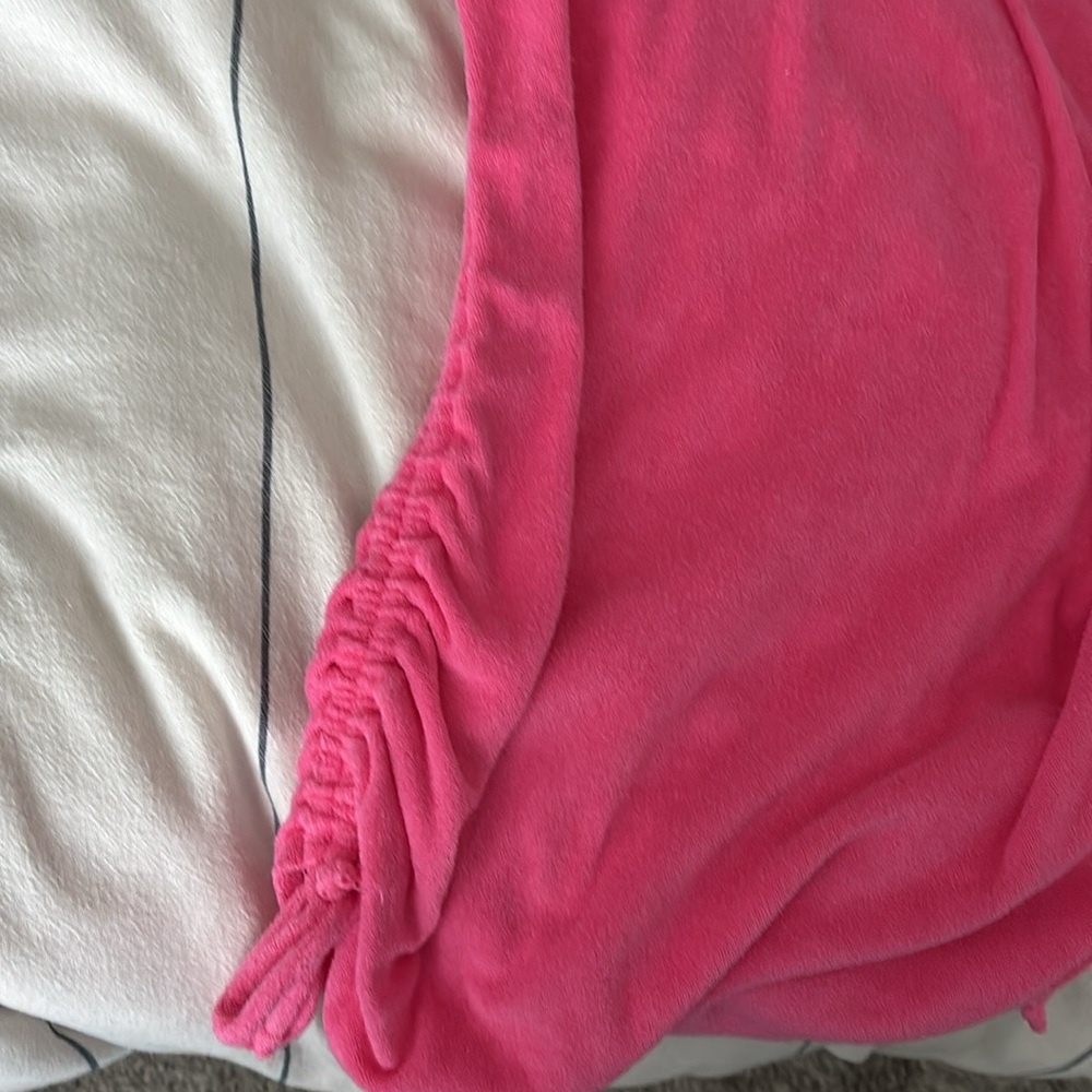 VS Pink Ruched Terry Dress - Picture 2 of 4